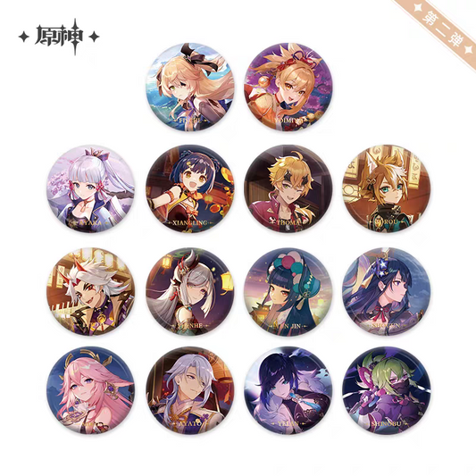 Badges [Genshin Impact] Character Portrait vol.2 (plusieurs modèles)