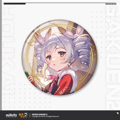 Badges [Honkai Gakuen 2] Lucky Rabbit (plusieurs modèles)