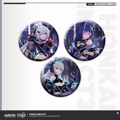 Badges [Honkai Impact 3rd] Sparkling Sound (plusieurs modèles)