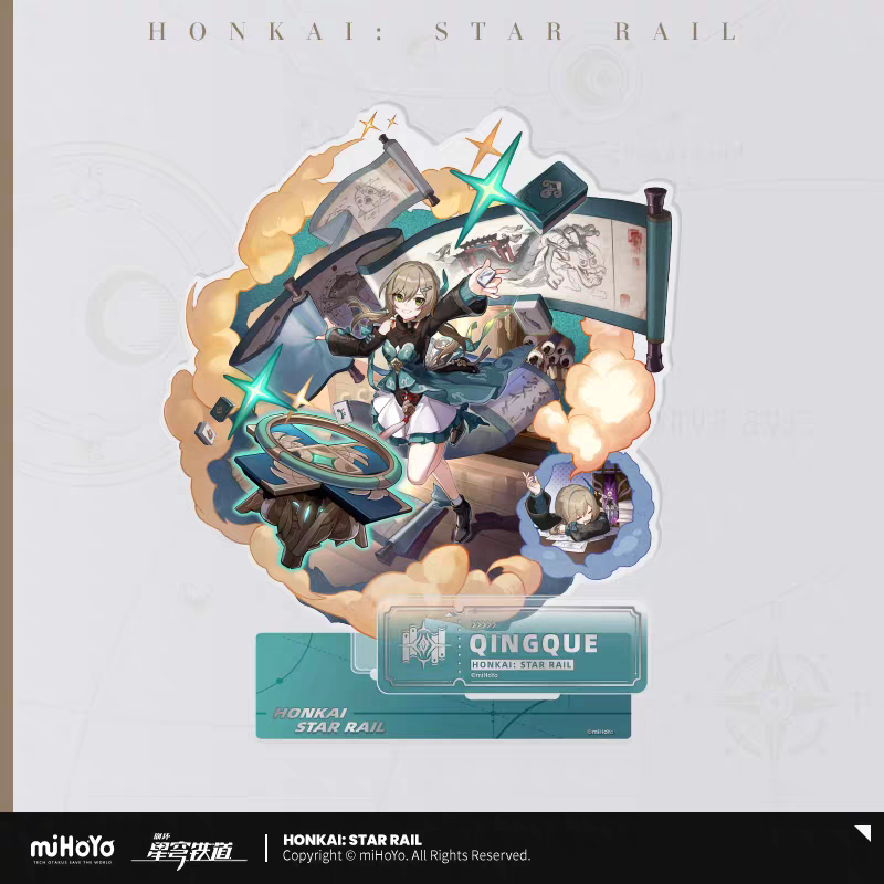 Acrylique stand [Honkai: Star Rail] - Path of the Erudition (plusieurs modèles)