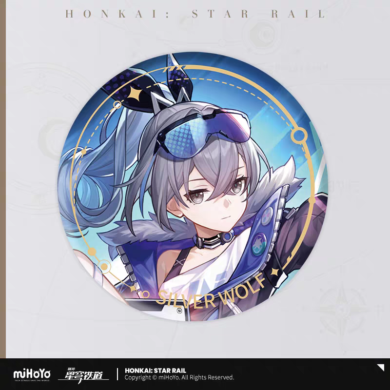 Badge [Honkai: Star Rail]- Character - Path of the Nihility (plusieurs modèles)