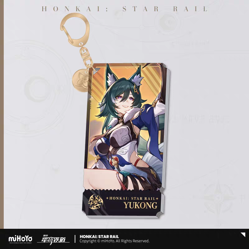 Strap Acrylic [Honkai: Star Rail] - Character - Path of the Harmony (plusieurs modèles)