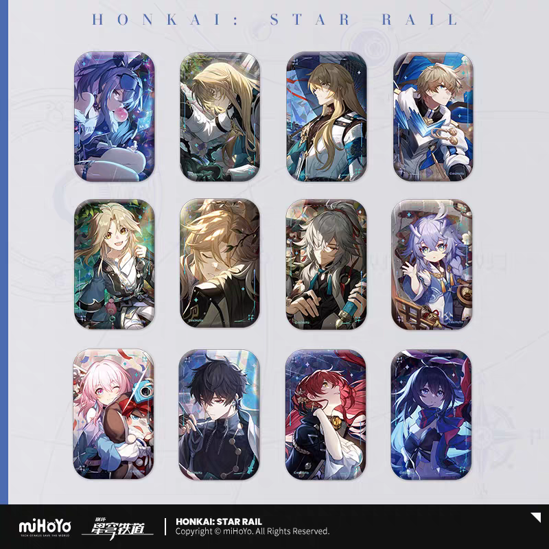 Badge [Honkai: Star Rail] - Cônes Lumineux vol.1 (plusieurs modèles)