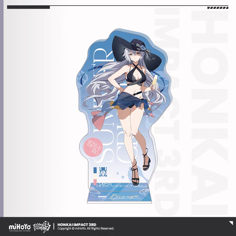 Acrylic Stand [Honkai Impact 3rd] - Summer Cruise vol.2 (plusieurs modèles)