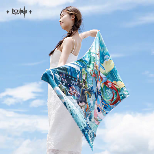 Beach Towel [Genshin Impact]  Main Visual - Genshin Summer Festival 2023