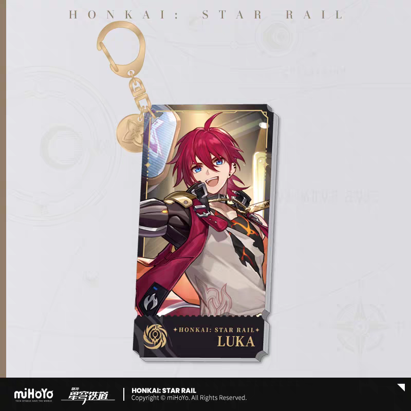 Strap Acrylic [Honkai: Star Rail] - Character - Path of the Nihility (plusieurs modèles)