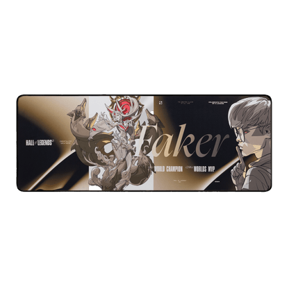 Mousepad [League of Legends] - Faker - Hall of Legends 2024 XL