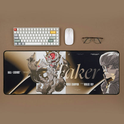 Mousepad [League of Legends] - Faker - Hall of Legends 2024 XL