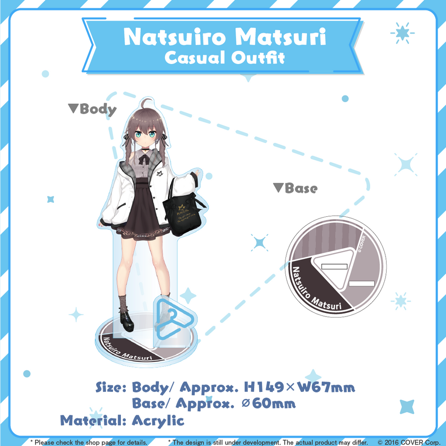 Acrylic Stand [Hololive Production] Natsuiro Matsuri Casual Outfit ver. - hololive closet