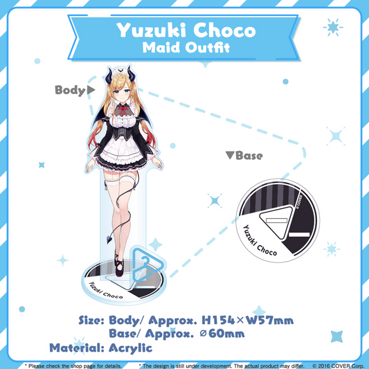 Acrylic Stand [Hololive Production] Yuzuki Choco Maid Outfit ver. - hololive closet